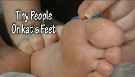 Tiny People On kats Feet - HD 1080p Version