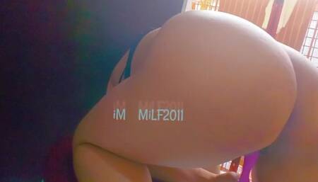 My Neighbor Saw Me Again, It's Nice To Finger Me Outside