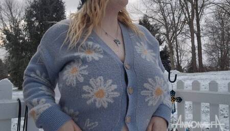 Snowy Day (Kinkmas Day 12: Outdoors)