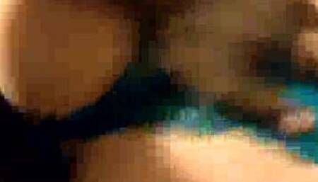 BBW Amateur w Huge pussy in BBC Interracial Video