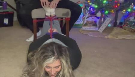 K Tickled Under the Tree