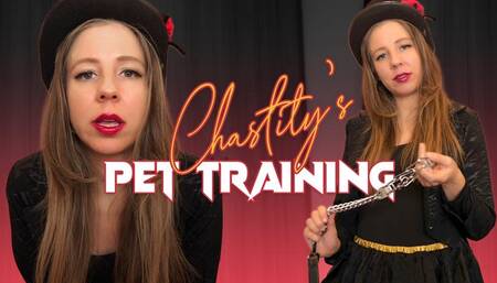 CHASTITY'S PET TRAINING