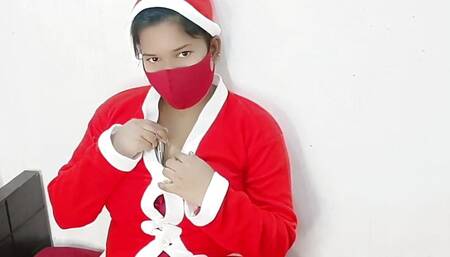 Cristmass Special Girl Big Boobs and Pussy