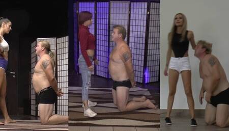 Face slapping and busting Pack 3in1!!