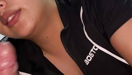 My sister-in-law makes me horny with her jumpsuit