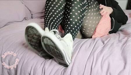 Made to Lick Clean and Fuck Muddy Converse High Tops (ID # 787 HD 1080rez)