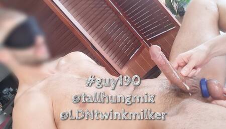 Massive cock swallow hole and edged until the balls run dry #guy190 @tallhungmix
