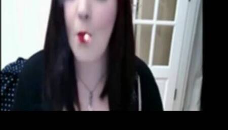 Smoking Princess Tease - Fetish POV Webcam Show