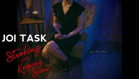 JOI Task: Stroking while Keeping Score