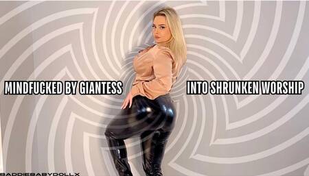 Mindfucked by Giantess into Shrunken Slave