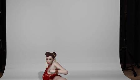 Chun Li Models in CGI