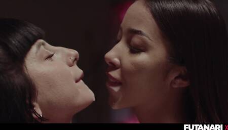 Tranny Ghost Fucks Ebony Black Girl Lia Lin - Futa Cumshots And Fucking