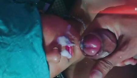 Indian aunty fucking in doggy style and massage huge cock