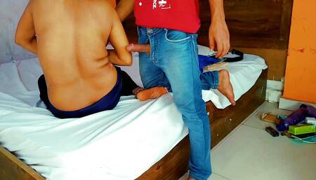 END UP SHARING A BED WITH MY HUSBAND AND HIS STEPSON AND HIS STEPSON MISTAKENLY GIVES ME IN THE ASSI