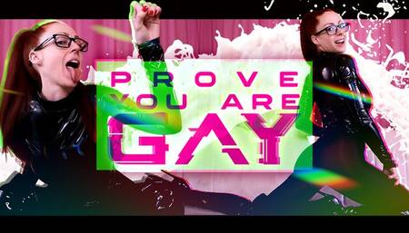 Prove you are GAY - Bisexual Cock Sucking Encouragement by Goddess Nikki Kit