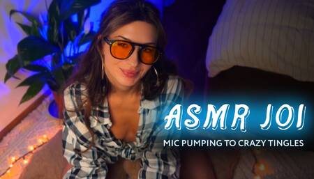 ASMR JOI. Cute brunette Intense Mic Pumping Your Cock to Crazy Tingles. Amy Haze