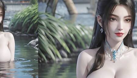 AI generated Guoman - AI painting - Jianlai - Ning Yao