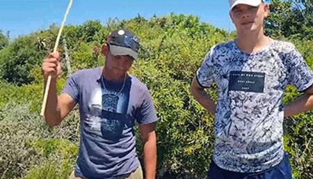 Kyree and Wayne Caning