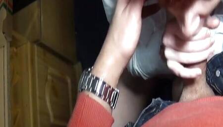 Amateur redhead French babe fucks her boyfriend