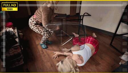 Alisha and Betty Break their Legs, Get LLCs, Get Sexy in 4k UHD (H265 15mbps)