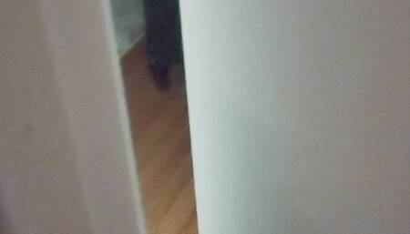 spying in the shower