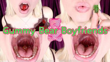 Gummy Bear Boyfriends - HD - The Goddess Clue, Voring My Boyfriends, Implied Transformation, Open Mouth Swallowing, Mouth Fetish, Uvula Fetish, Spit Fetish