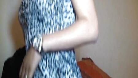 Perfect French babe fucks two guys in a hot threesome