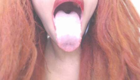 Showing Off My Long Tongue