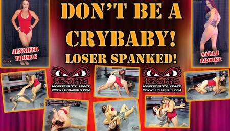 1296-Such A CryBaby! - Loser Spanked!