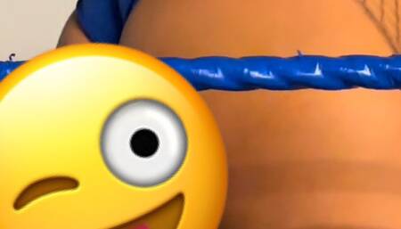 Crushed and smothered by giantess ass