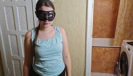 Pissed in My Panty in the Bathroom after a Walk with Friend