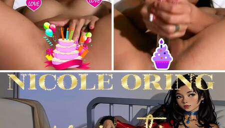 Dildo Fuck and Jelly Cream Pie Solo