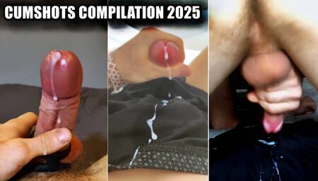Lots of male sperm! CUMSHOTS COMPILATION - NEW 2025