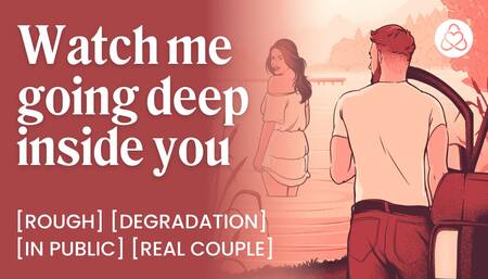 Girlfriend takes my big cock deep in her ass  Dominant dirty talk real couple  Amateur girlfriend anal orgasm