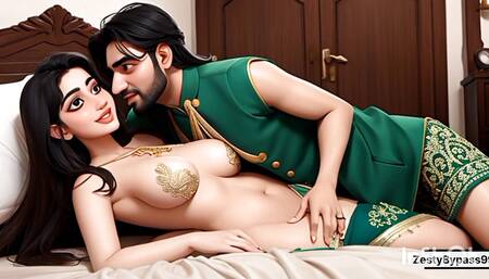 Indian Bhabhi Bebo's first time, Suhaagraat with her husband Ady