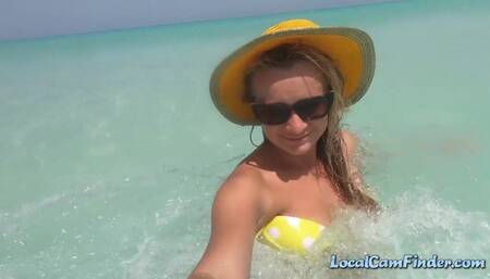 Swimming Naked in Cuba's Atlantic Ocean Waters