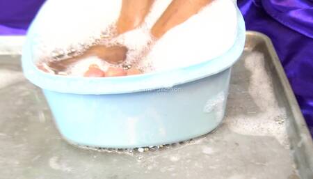 Soapy Feet