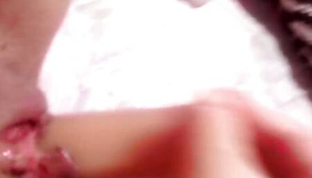 Brazilian slut wife fucking with a toy