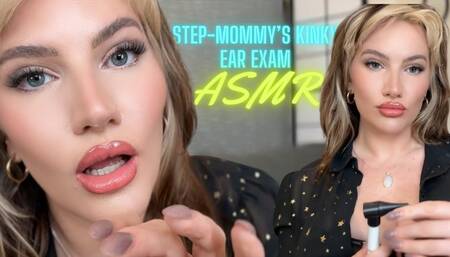 Step-Mommy's Kinky Ear Exam [ASMR, 3dio]