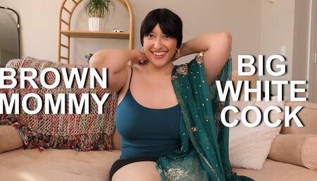 Step Mommy Begs For Big White Cock