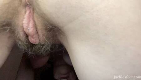 Nude, Hairy, and Wet