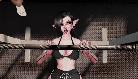 Gym Trainer shows me a new type of stretch! Teaser VRC