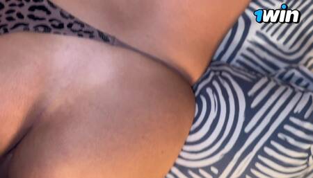 fit girl coming back from the gym - morning sex