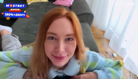 Tried to rob a stranger girl in the woods, but she sucked all the robber's sperm