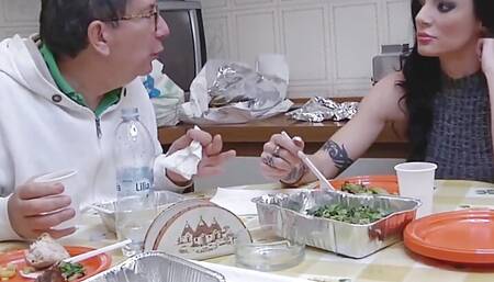 Amandha Fox hard threesome