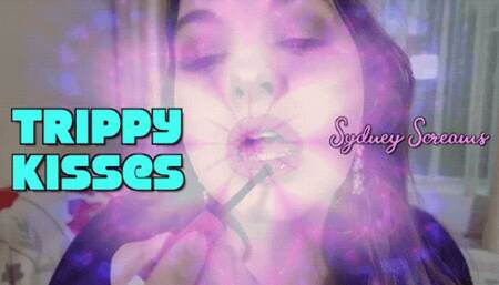 Trippy Kisses - You're Weak & Obsessed with Sydney Screams' Mesmerizing Glossy Lipstick Kisses - HD 1080 MP4