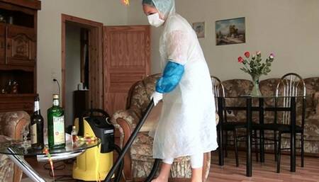 Annika - Vacuuming After Corona Party HD-480