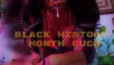 Goddess Aspen Aires: Black History Month BNWO Cuck