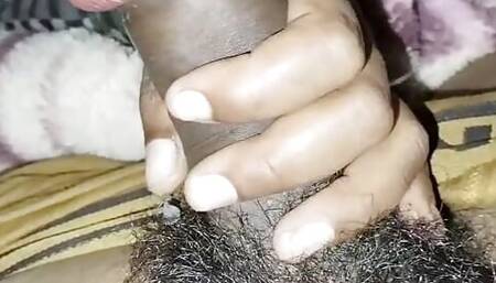 Neighbor fucked sister-in-law by sucking cock at night