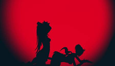 WATCHING YOUR SLUT VTUBER GF WHILE SHE FUCKS YOUR FRIEND (Silhouette)